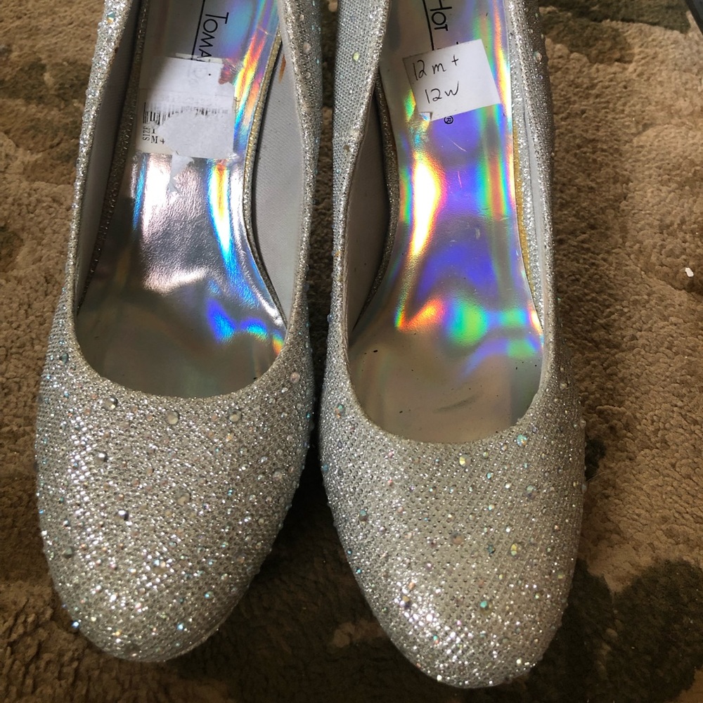 Super shimmery heels